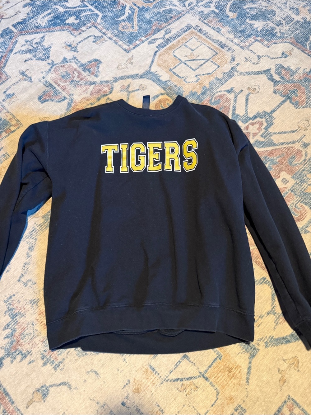 Tigers Crewneck Sweatshirt - Navy